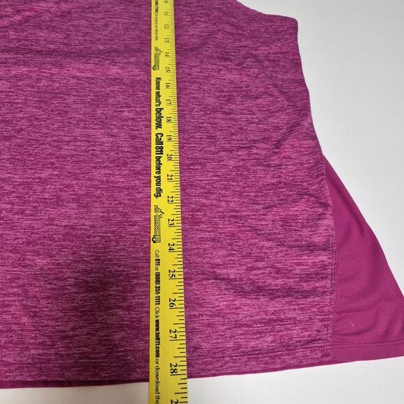 Avia Womens Large Purple Tank Top T-back Round Neckline - Picture 7 of 7